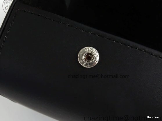 MIROTIME 0217 IWC BLACK LEATHER TRAVEL BOX FreshLook 7085